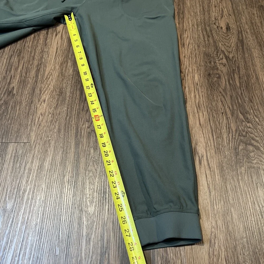 Lululemon Mens ABC Warpstreme Jogger Athletic Pants Color Green Size XL READ